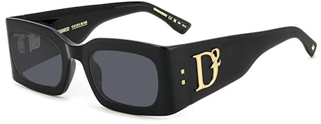 DSQUARED2 Brille D2 0109/S Größe 52-23 mm Schwarz