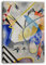 Leinwandbild (20x30cm) Wassily Kandinsky: Weisses Zentrum (1921), Leinwand auf Keilrahmen gespannt und fertig zum Aufhängen, hochwertiger Kunstdruck aus deutscher Produktion