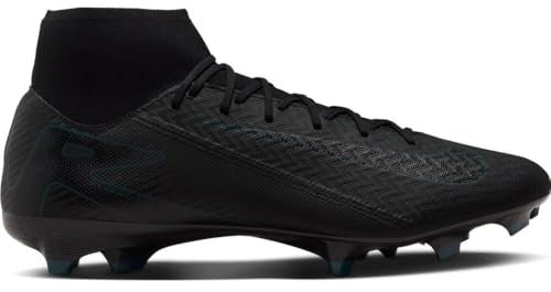 NIKE Zm Superfly 10 Acad FG/MG, Sneaker Hombre, Black Black Deep Jungle, 47.5 EU