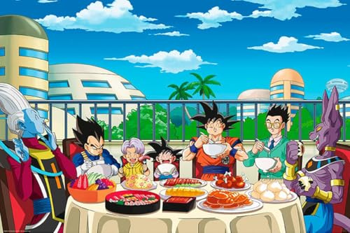 Grindstore Dragon Ball Super Feast Maxi-Poster, laminiert