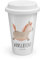 Mr. & Mrs. Panda Personalisierter To Go Becher Pferd Springen - Personalisierte Geschenke, Bürobecher Personalisiert, Landwirt, Trinkbecher To Go Mit