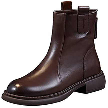 Stivaletto Donna Invernale Stivali da Donna Alti sopra al Ginocchio di Pelle Stivaletti Invernali Stivali Texani Donna Bianchi Stivali Estivi Donna Morbidi Stivaletti Donna
