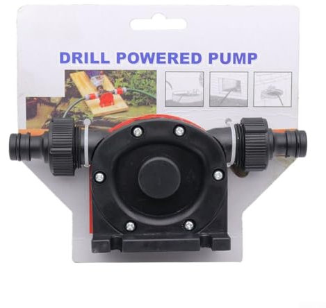 Electric Drill Compatible Self Priming Pump Perfect for Water Transfers