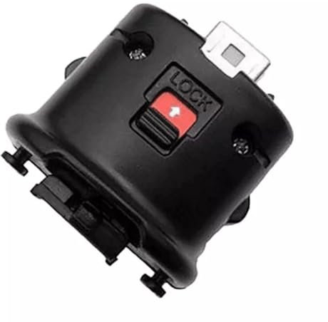 GAOHOU Motion Plus - Sensore adattatore per telecomando Wii Nin-tendo, colore: Nero