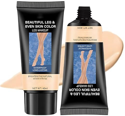 Wasserfest Bein-Make-up ohne Übertragung, Tattoo Abdecken Wasserfest, Körper Make Up Wasserfest, Tattoo Cover Up Make-up, Körper Make Up Makellos Aussehende, Gleicht den Haut aus (01#, 40g)