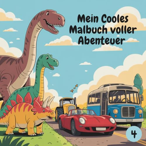 Mein cooles Malbuch voller Abenteur
