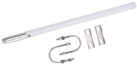 ZDAGELD Dualband-Basisantenne, UHF VHF 144–430 MHz, Omnidirektional, PL 259-Buchse, für Repeater-Mobilfunkgerät, mit Montagehalterung, Geeignet für Amateurfunk, Notfallkommunikation,