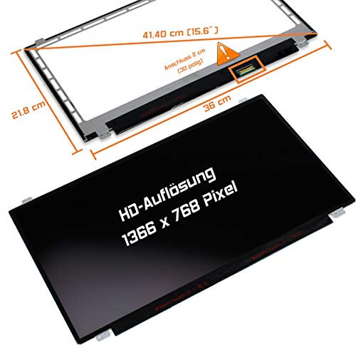 Laptiptop 15,6 LED Display matt passend für Acer Aspire 3 A315-51 Serie Bildschirm WXGA HD