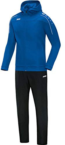 JAKO Damen Präsentationsanzug Classico mit Kapuze, Royal, 40