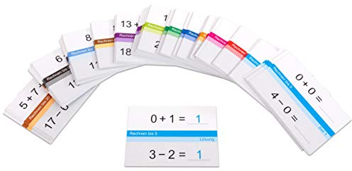 Betzold - Selbstlernkarten Mathe in der Grundschule 5er Set