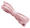 Trimming Shop Banda elástica Plana, 5 mm de Ancho, cordón elástico Trenzado, Cuerda elástica Multifuncional para Costura, Manualidades, Tejer, Hacer Manualidades, Ropa (Rosa, 5 Metros)