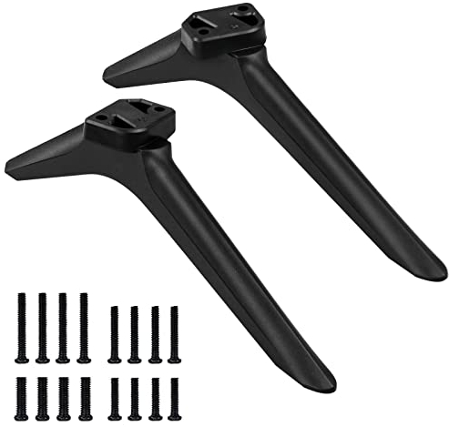 Support de base pour TV Hisense - Pieds pour TV Hisense 32, 43, 50, 55, 58, 65, pour TV 32H4030F3 32H4G 43R6E3 43R6E1 50R6E3 50R6 E4 50R6090G 55R6E1 55R6E 55R6070G 58R6E3 65H6570F, avec vis