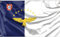 Flagge der Azoren | Einzigartiger Designdruck | Hergestellt in EU (90 x 150 cm)