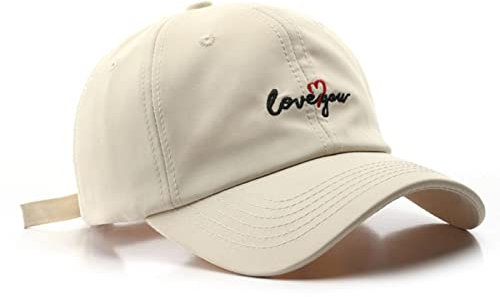 Baseball Cap Damen Basecap Kappe Herren Unisex Mütze Hut Baseballkappe Fast Dry Sommer Hut Lila Gelb Koreanisch Hip Hop Paar Hüte Stilvolle Candy Farbe N Für 56-60Cm Beig