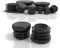 PD® Bouchons à Lamelles Ronds 28mm pour Tube | Embouts PE | Pied de Chaise | Carré pour Tubes Métalliques, Chaises, Canapés, Tables et Étagères | 10 pcs.