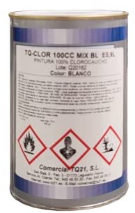 DISPIVAL - PINTURA CLOROCAUCHO SUELOS CARTA RAL 1 LT - RAL 7024 Gris grafita