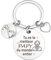 Cadeau Fete des Grand Pere, Cadeau Papy Porte Clé,Cadeau Papi Anniversaire,Idée Cadeau Fete des Peres,Porte Clef Papy Cadeaux Papy Cadeau pour Papi Noël Grand pere Original