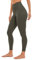 CRZ YOGA Butterluxe Damen High Waist Sport Leggings Blickdicht Yoga Leggins Sporthose Workout Gym Yogahose - 64cm Helles Armeegrün 42