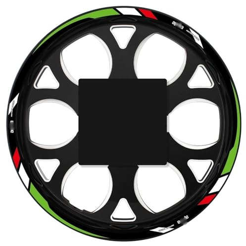 Motorrad-Nabenaufkleber, Streifen-Aufkleber-Set Für Aprilia RS660 Tuono SR50 RS4 50 RS125 RSV4 GPR150 DORSODURO 750 Shiver(Color:1)