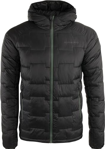 ALPINE PRO Die Herren-Winterjacke HUREM mit funktioneller wasserabweisender WR-Beschichtung und einer starken inneren Isolierung HI-THERM eignet sich sowohl für die Stadt als auch für die Berge