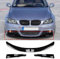 Frontspoiler Spoiler für BM-W 3 Series E90 E91 LCI M Sport 2009-2012, Auto Frontstoßflosse Spoiler Canards Lippe Vorne Unten Stoßstangen Protector Selbstklebend Frontspoilerlippe