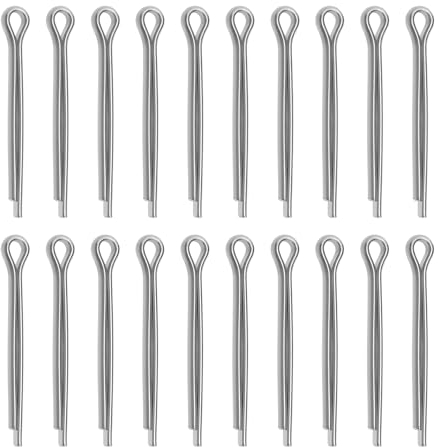 Be In Your Mind 20 Stück Fahrrad Scheibenbremsbelag Stifte Fahrrad Bremsbelag Splint Stahl Splintverschluss Fahrrad Sicherungsstift Kompatibel mit Shimano Kompatibel mit Tektro