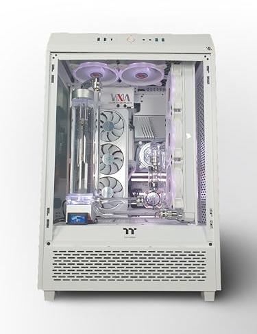 VIXIA High End Custom Watercooled Gaming PC - White - Intel Core i7 14700K 5.6GHz - GeForce RTX 4080 Super White - DDR5 64GB 6000MHz - PCIe4.0 M.2 NVME 2TB - VXS-60W