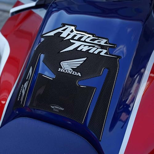 labelbike - Adesivo Paraserbatoio 3D Decorazione e Protezione Moto Serbatoio Ufficiale compatibile con Honda Africa Twin CRF 1000L 2016-2019