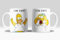 newseny Taza Divertida de Homer - Frase 'Con Café, Sin Café' - Regalo para Fans de Series Anime y Dibujos Animados | Cerámica 330ml (Homer1)