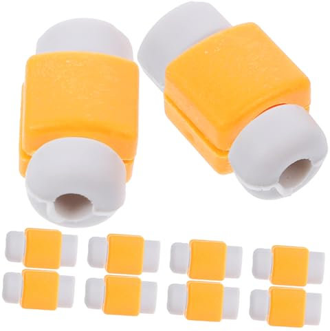Uonlytech 30pcs Charger Cable Protector Sleeve Data Wire Protectors for Usb Charging Cords Random Styles Prevent Fraying Breaking Compatible Charging Cables
