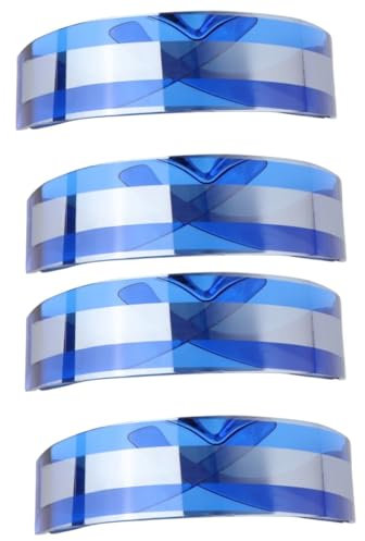 DEARMAMY 4stücke Tanzbrille Modische Party-brille Mit Buntem Kopfband Lustige Accessoires Für Festivals Und Partys Blau