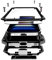 Lunivop Compatible with iPhone 16 Pro max Case Heavy Duty Protection Dustproof Built in Screen Protector Rugged Stand 360 Full Body Military Grade Metal Bumper Phone Cases (Black 2024)