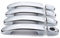 Außengriff Türgriff Vorderer Linker Türgriffe 8 stücke ABS Chrom Türgriff Abdeckungen Trim/Fit for VW Touran Caddy Multivan 2003-2013 Auto-Außentürgriff