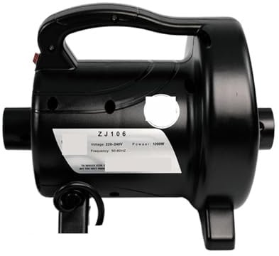 ZJ106 1200W Marine High Pressure Inflatable Tent Inflatable Boat Inflatable Boat Pump