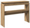 vidaXL Konsolentisch Artisan-Eiche 102x30x80 cm Holzwerkstoff, Sofatisch, Ablagetisch, Tisch, Flurtisch, Dielentisch, Wandtisch, Flurkonsole