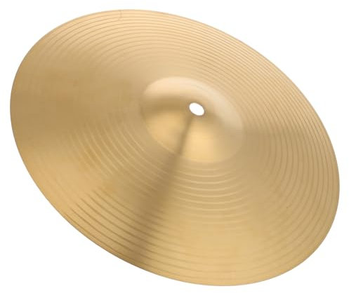 Abaodam Jazz Drum Cymbal Metall Crash Cymbal Für Schlagzeug Klarer Robustes Design Geeignet Für Verschiedene Musikstile Für Übung Und Performance