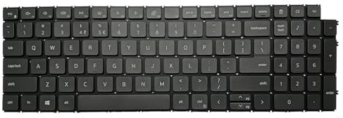 US Layout Backlit Keyboard Compatible with Dell Latitude 3520, Vostro 15 3510 3515 3520 3525 7510 Keyboard
