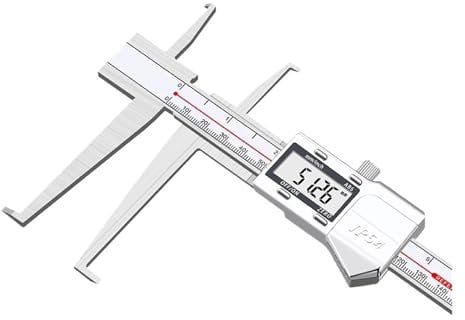 KLYDBMYT Digital Caliper Stainless Steel Caliper Double Inner Groove Digital Display Caliper Measuring Tools Non-Standard Measuring Tools(9-300mm)