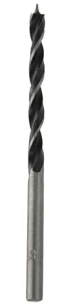 Broca - broca de madera de tres puntas, diámetro de 3 mm, ideal para perforaciones precisas en trabajos de carpintería.