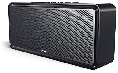 DOSS SoundBox XL Bluetooth Speaker with Subwoofer, 32W Loud Sound with Booming Bass, Dual DSP Technologies, 10H Playtime, USB-C, TWS, 2.1 Sound Channel Home Speaker for Indoor, and Office-Black
