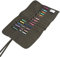 Hilitand Oil Brush Case Larger 30 Holes Roll Up Canvas Paint Brush Bag Artist Draw Pen Watercolor Oil Paint Brush Holder