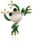 Fliyeong Dauerhafte niedliche Frosch-Insekten-Brosche-bunte Hochzeits-Brosche-Modeschmuck-Geschenk