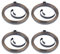 Adefol Molla di avviamento a ricircolo 4pcs per motore Hond GX160 GX200 GX120 168F 170F 28442-ZH8-003