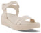 ECCO Damen Flowt Wedge LX Heeled Sandal Plateau, Limestone, 38 EU