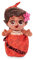 Dis ney Babies Moana Plüschpuppe im Beutel, klein, 25,4 cm