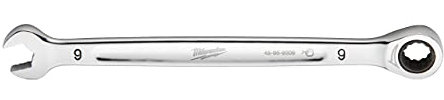 Milwaukee Milw Maxbite 4932471502 Ratchet Combination Spanner 9 mm