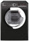 Hoover H-DRY 300 HLE H9A2TCEB-80 9Kg Heatpump Tumble Dryer, Sensor Dry, Max energy saving, WIFI Connectivity, Black with Chrome Door
