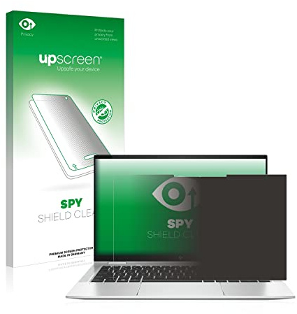 upscreen Blickschutzfolie für HP EliteBook x360 1030 G8 | Anti-Spy Displayschutz Made in Germany Privacy Screen Protector Sichtschutz Blaulichtfilter Klare Folie