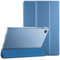 ProCase Hülle für Galaxy Tab A8 10.5”(SM-X200/ X205) 2022 Dreifach Falt Klapp Schutzhülle Case Ultra Dünn Leicht Ständer Schale Smart Cover mit Translucent Frosted Rückhülle -Blau