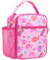 Bagseri Lunch Bag for Girls - Insulated Lunch Bag for Kids, Portable Lunch Cooler Bag for School, with Bottle Holder, Water-Resistant Lining, Pink Dinosaur